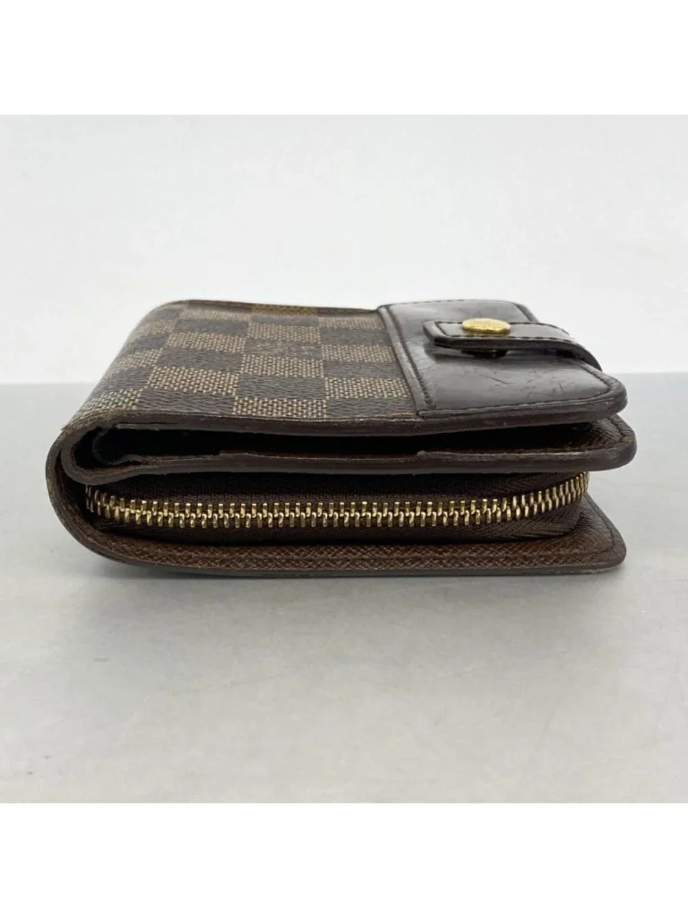 Louis Vuitton Wallet Damier Compact Zip Ebene